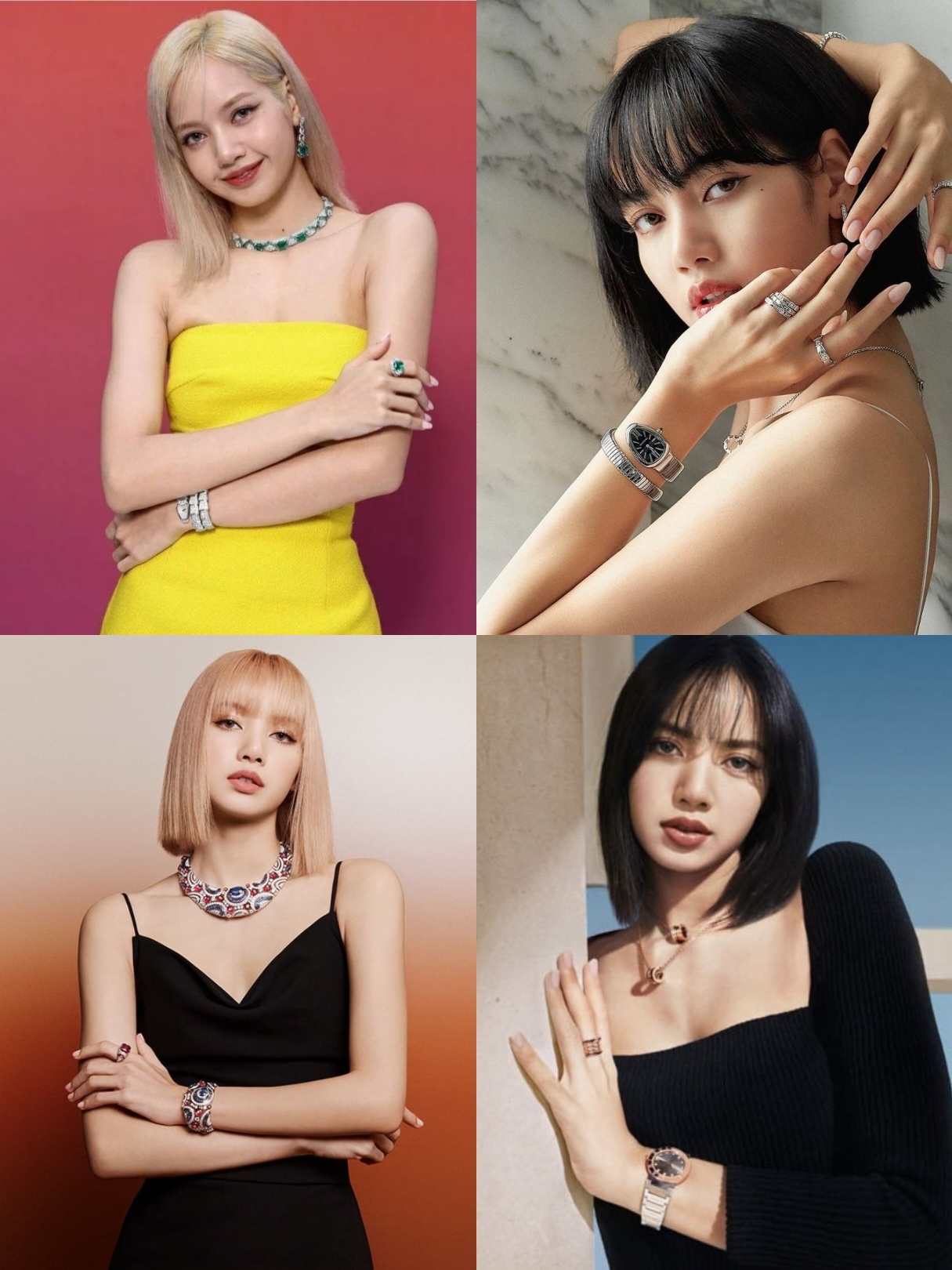 Lisa Blackpink for Bulgari