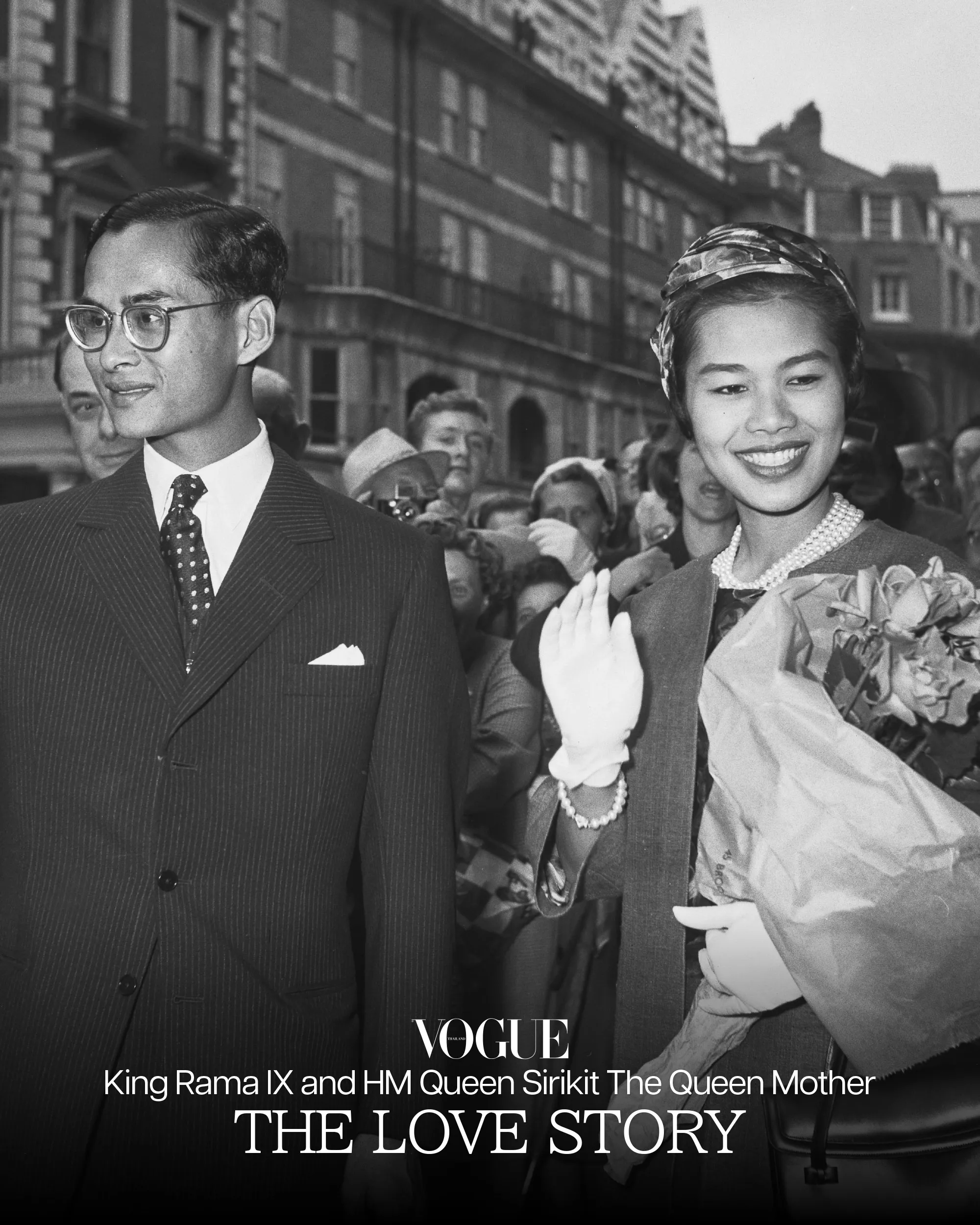 พระบาทสมเด็จพระเจ้าอยู่หัวภูมิพลอดุลยเดช และ สมเด็จพระนางเจ้าสิริกิติ์