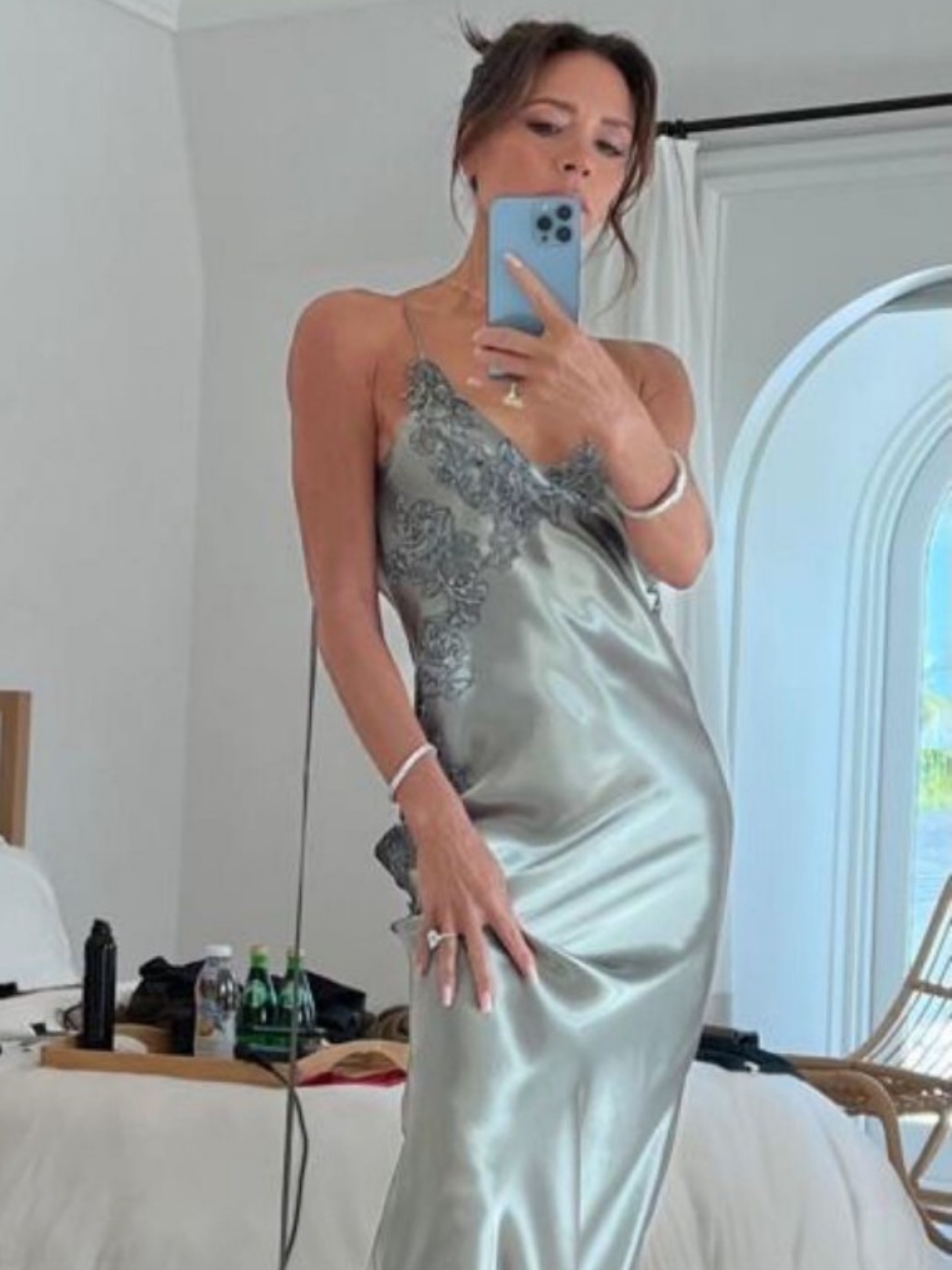 Victoria Beckham and her iconic look