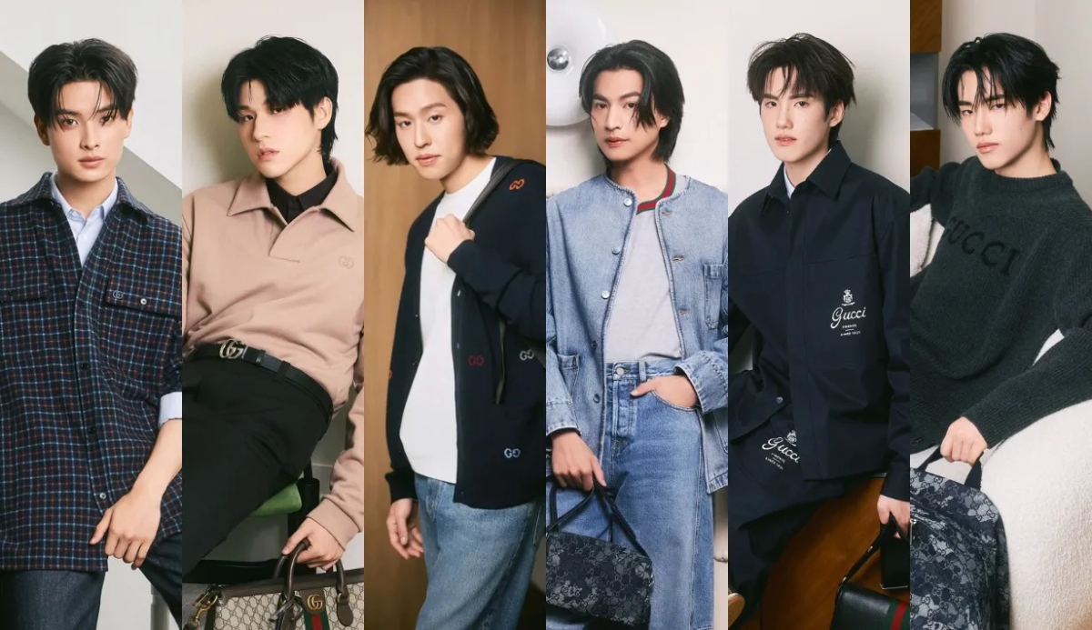 Gucci, Father Day, บิวกิ้น, Billkin, กลัฟ, Gulf, Sky, สกาย, ขุนพล, Khunpol, ภูธัชชัย, Phutatchai, ภีมธนัช, Peemtanat