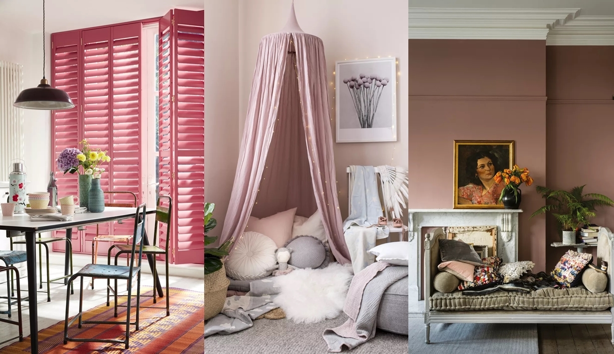 แต่งห้องสีชมพู