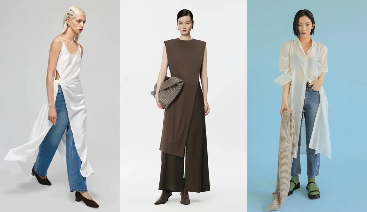 แต่งตัวเดรสกับกางเกง