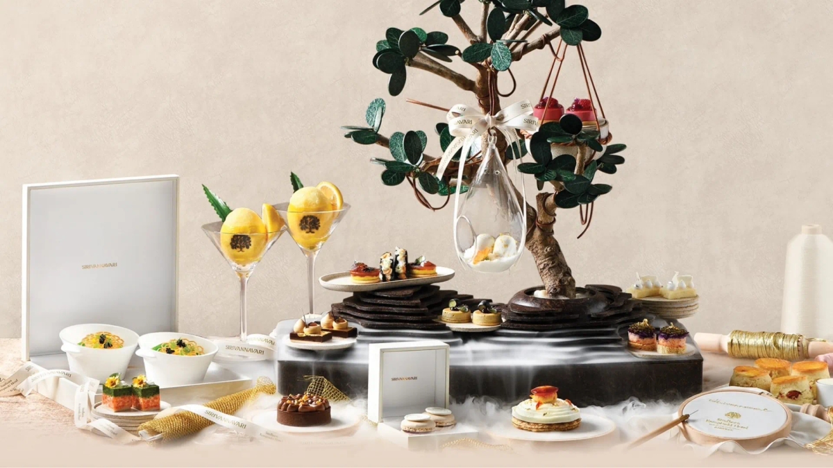 จิวเวลรี, Afternoon Tea, โรงแรม, Sindhorn Kempinski Bangkok, Atelier Tea Reverie, SIRIVANNAVARI, กล่องจิวเวลรี, กล่องเครื่องประดับ