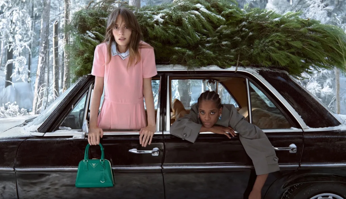 Prada , Prada Holiday 2025 , A Winter’s Tale