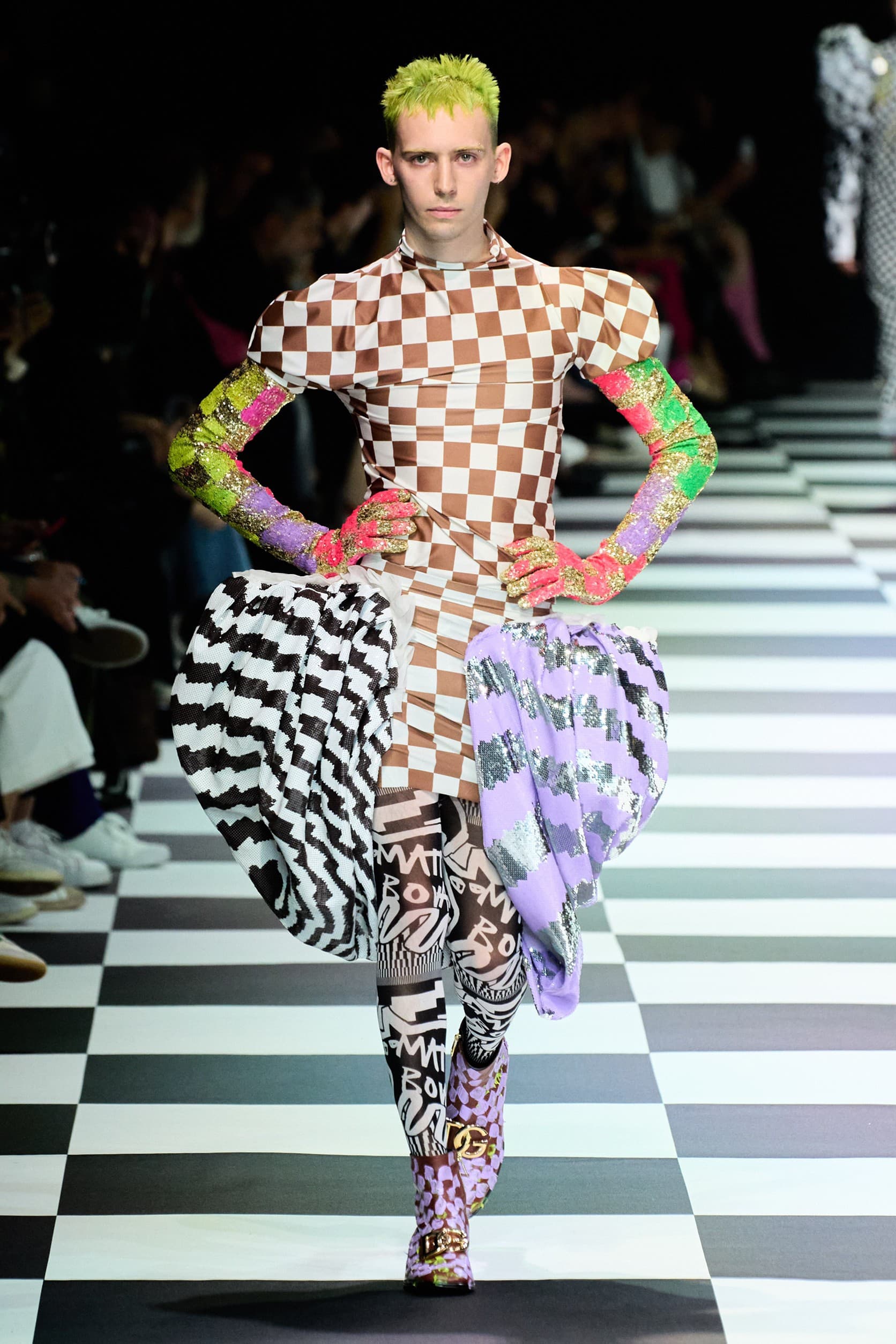 Matty Bovan, Matty Bovan SS23, Matty Bovan Milan, Matty Bovan Dolce Gabbana