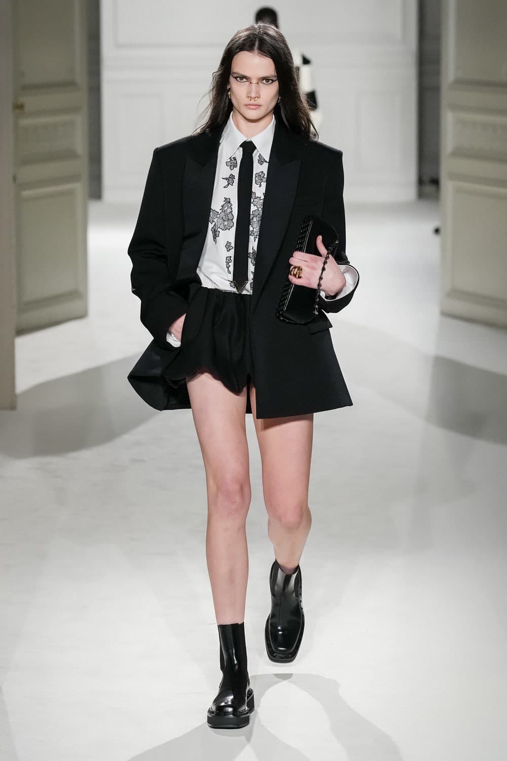 Valentino, Valentino Black Tie, Valentino Fall Winter, Valentino Fall Winter 2023, Valentino FW23, Pierpaolo Piccioli, Valentino Pierpaolo Piccioli