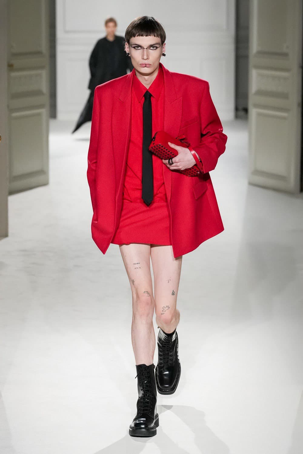 Valentino, Valentino Black Tie, Valentino Fall Winter, Valentino Fall Winter 2023, Valentino FW23, Pierpaolo Piccioli, Valentino Pierpaolo Piccioli