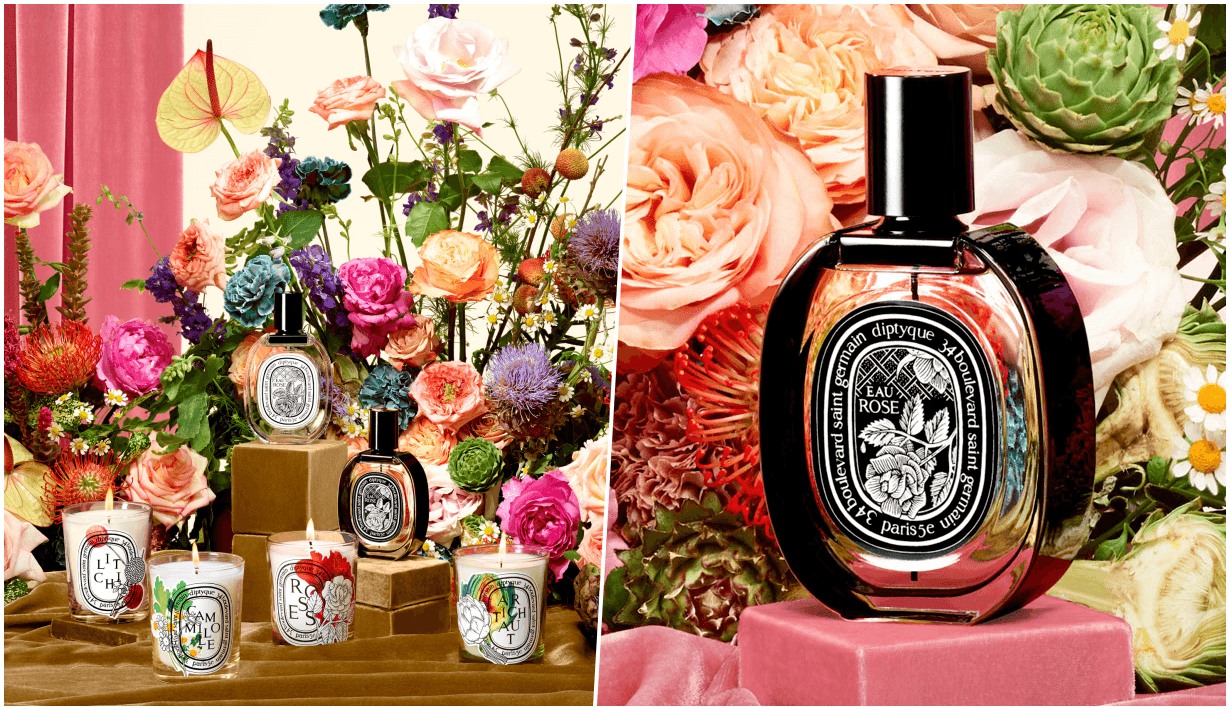 Diptyque, Eau Rose Eau de Toilette, Eau Rose Eau de Parfum, น้ำหอมกลิ่นกุหลาบ Eau Rose