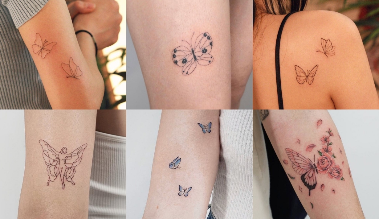 รอยสักผีเสื้อ