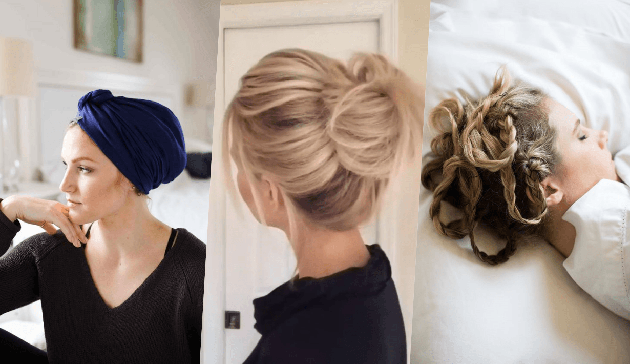 ผมยาว, ผมชี้ฟู, มัดผม, ทรงผมก่อนนอน