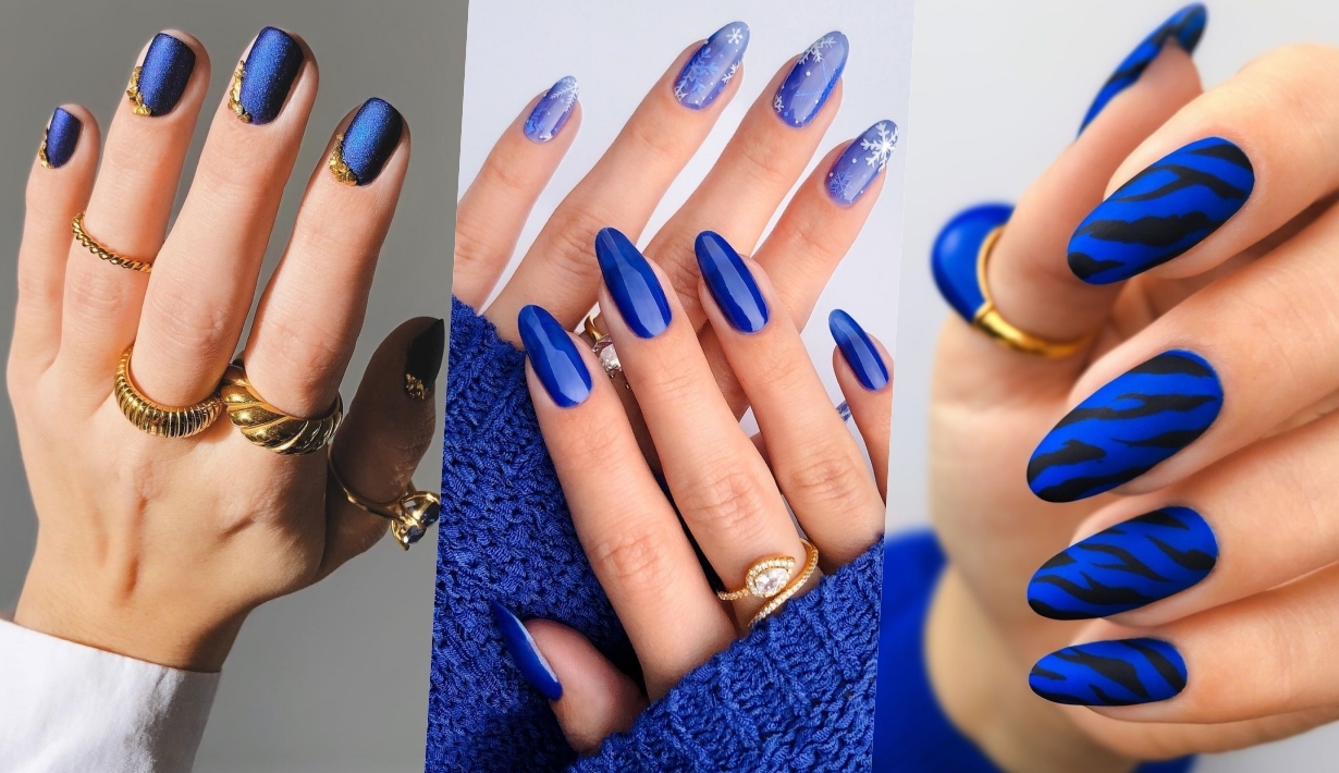 เล็บสีน้ำเงิน