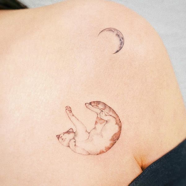 รอยสักแมว