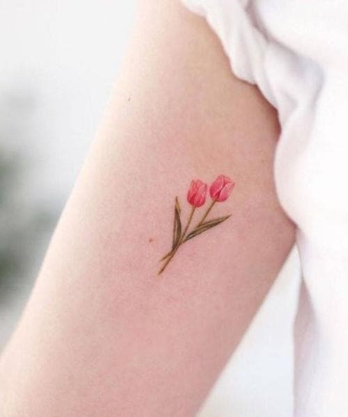 ลายสักดอกไม้