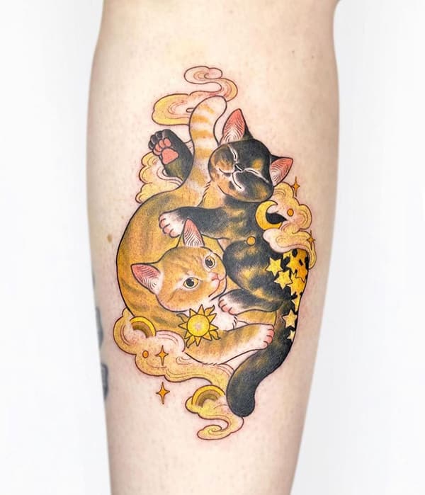 รอยสักแมว