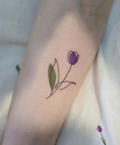 ลายสักดอกไม้