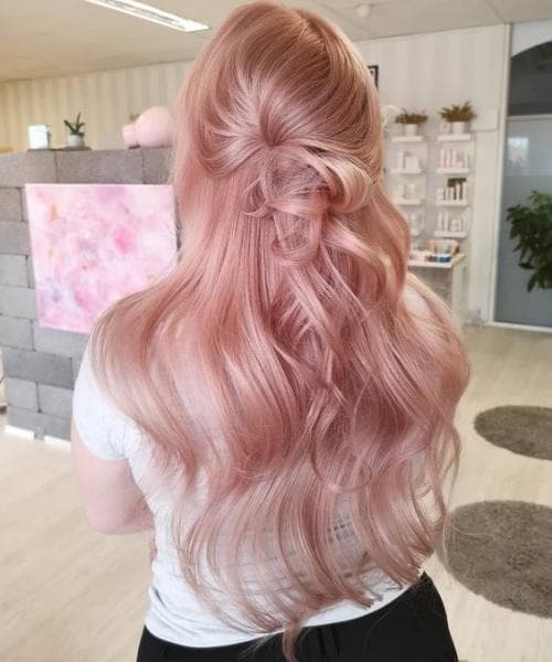 สีผมโรสโกลด์