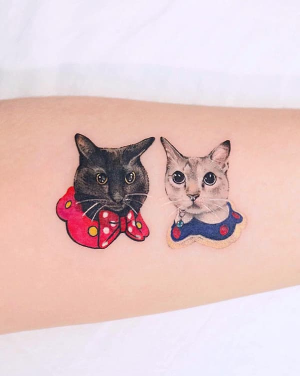 รอยสักแมว