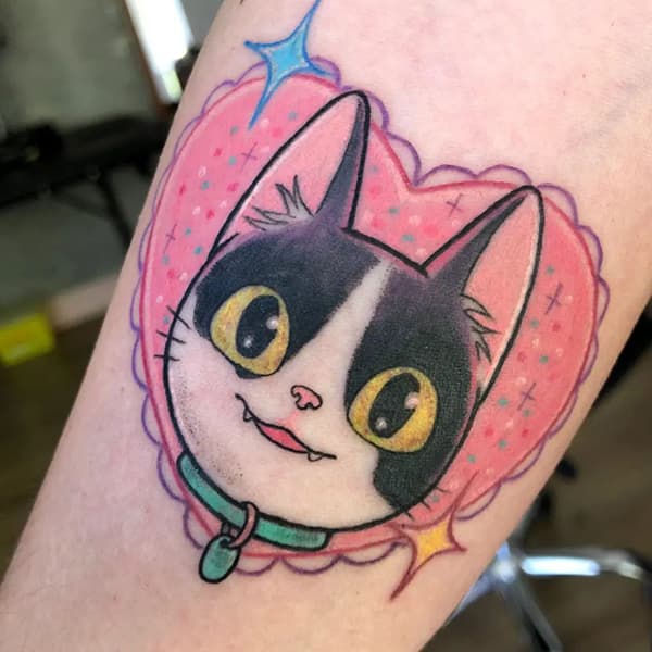 รอยสักแมว