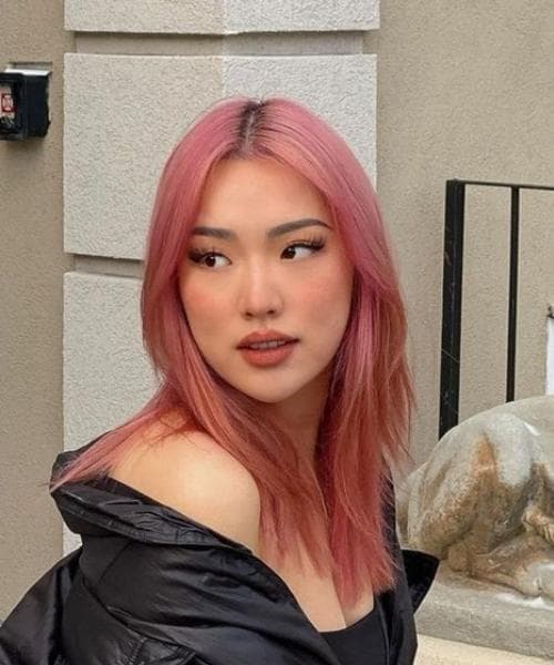 สีผมโรสโกลด์