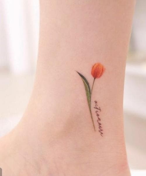 ลายสักดอกไม้