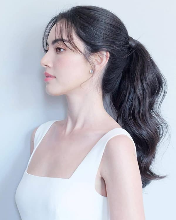 ใหม่ ดาวิกา มัดผมหางม้า