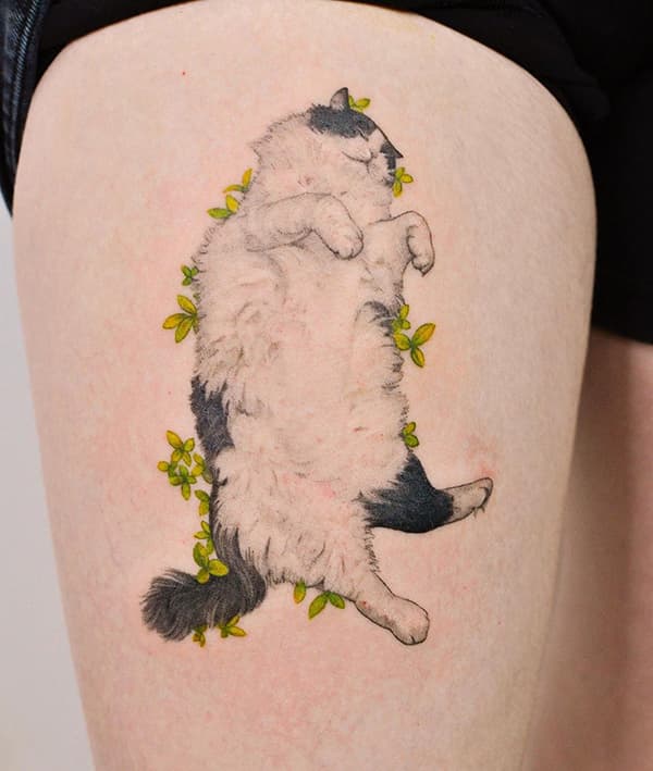 รอยสักแมว