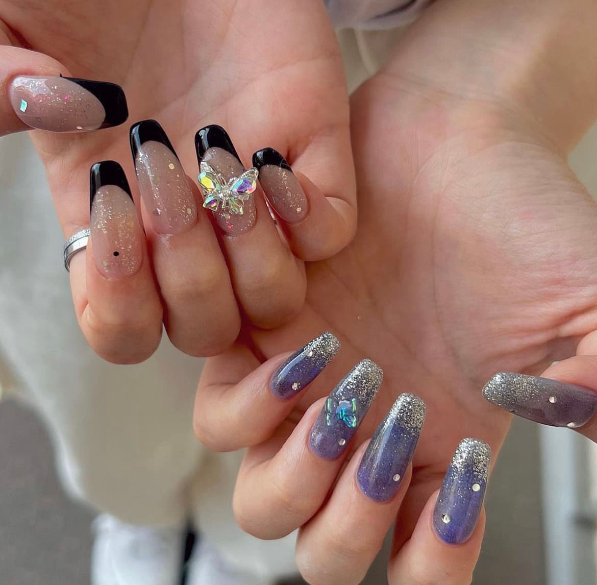 เล็บลายผีเสื้อ