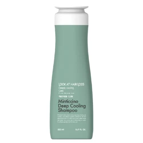 Minticcino Deep Cooling Shampoo LOOK AT HAIR LOSS