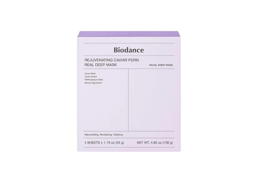 Rejuvenating Caviar PDRN Real Deep Mask จาก BIODANCE

