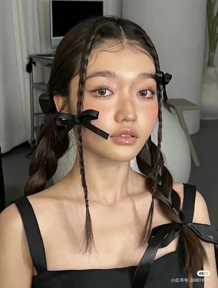 Hair Style for Songkran Festival