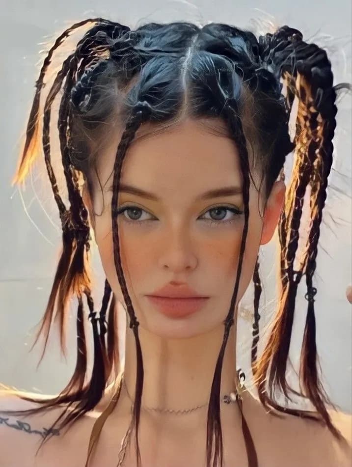 Hair Style for Songkran Festival