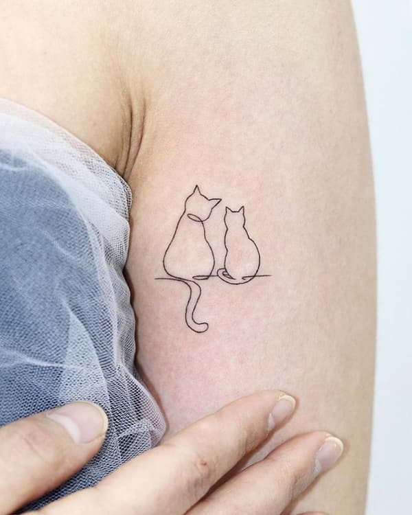 รอยสักแมว