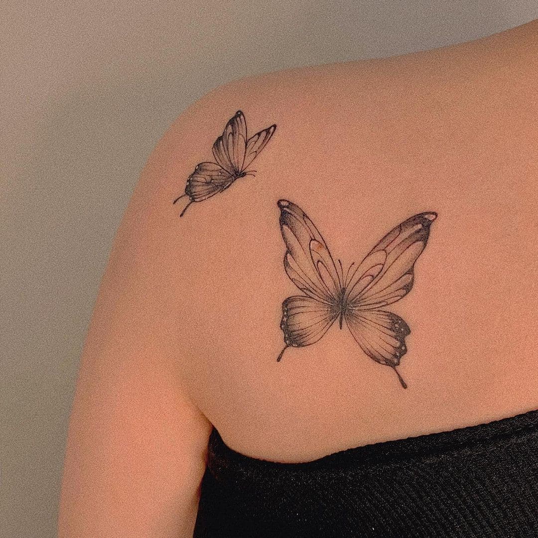 รอยสักผีเสื้อ