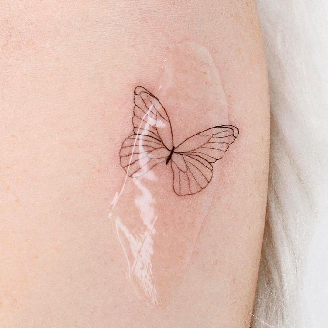 รอยสักผีเสื้อ