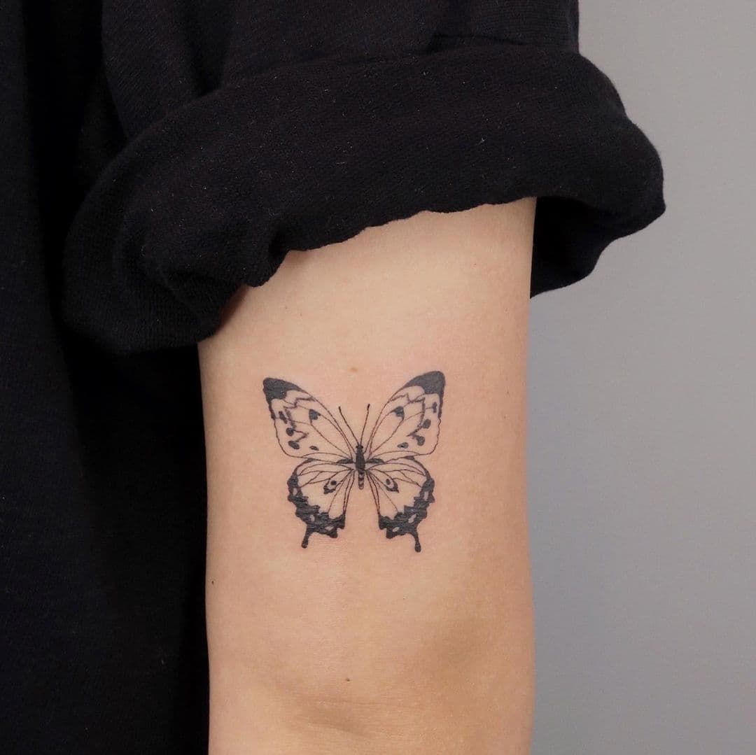 รอยสักผีเสื้อ