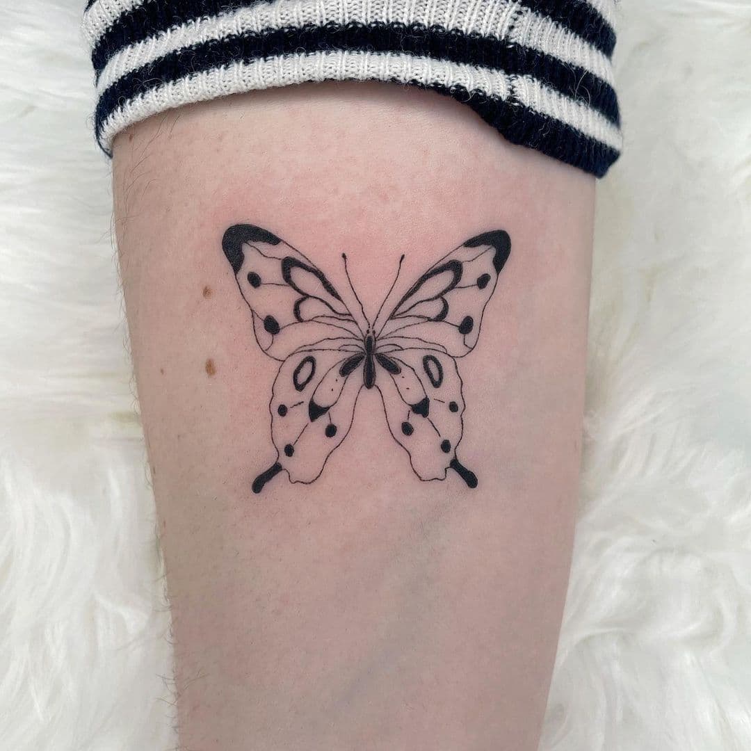 รอยสักผีเสื้อ