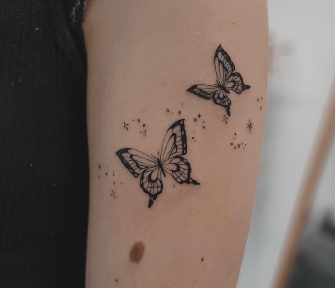 รอยสักผีเสื้อ