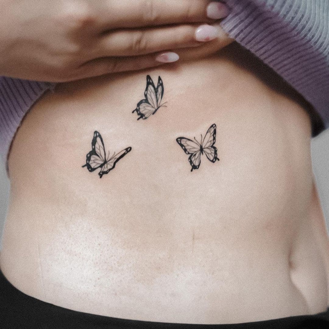 รอยสักผีเสื้อ