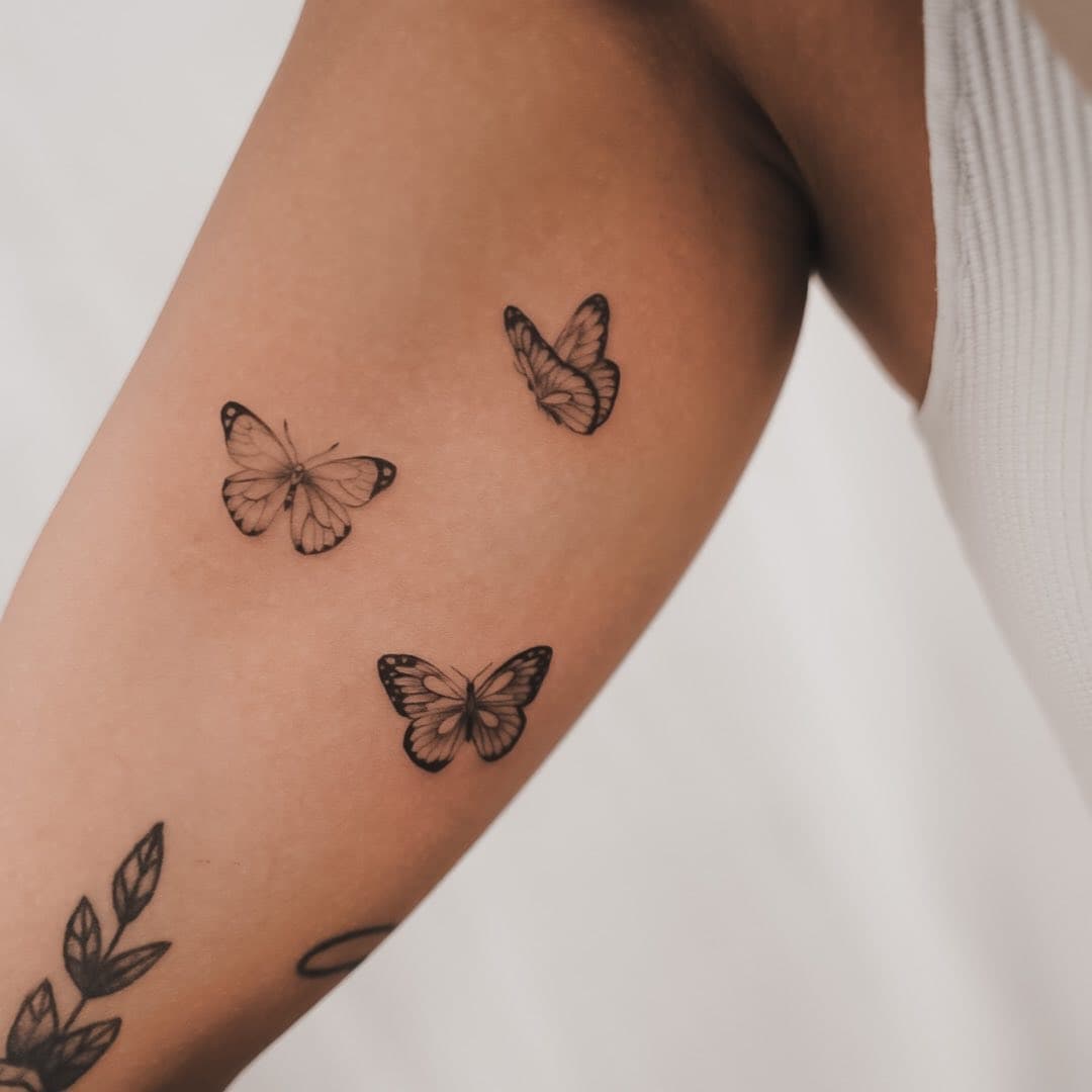 รอยสักผีเสื้อ