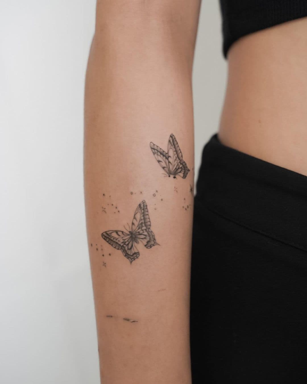 รอยสักผีเสื้อ