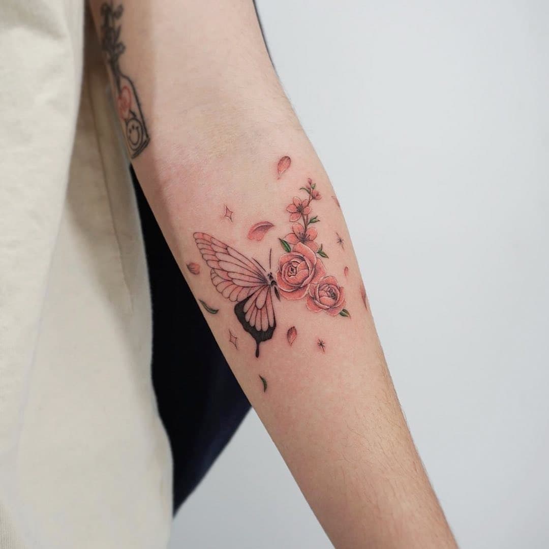 รอยสักผีเสื้อ