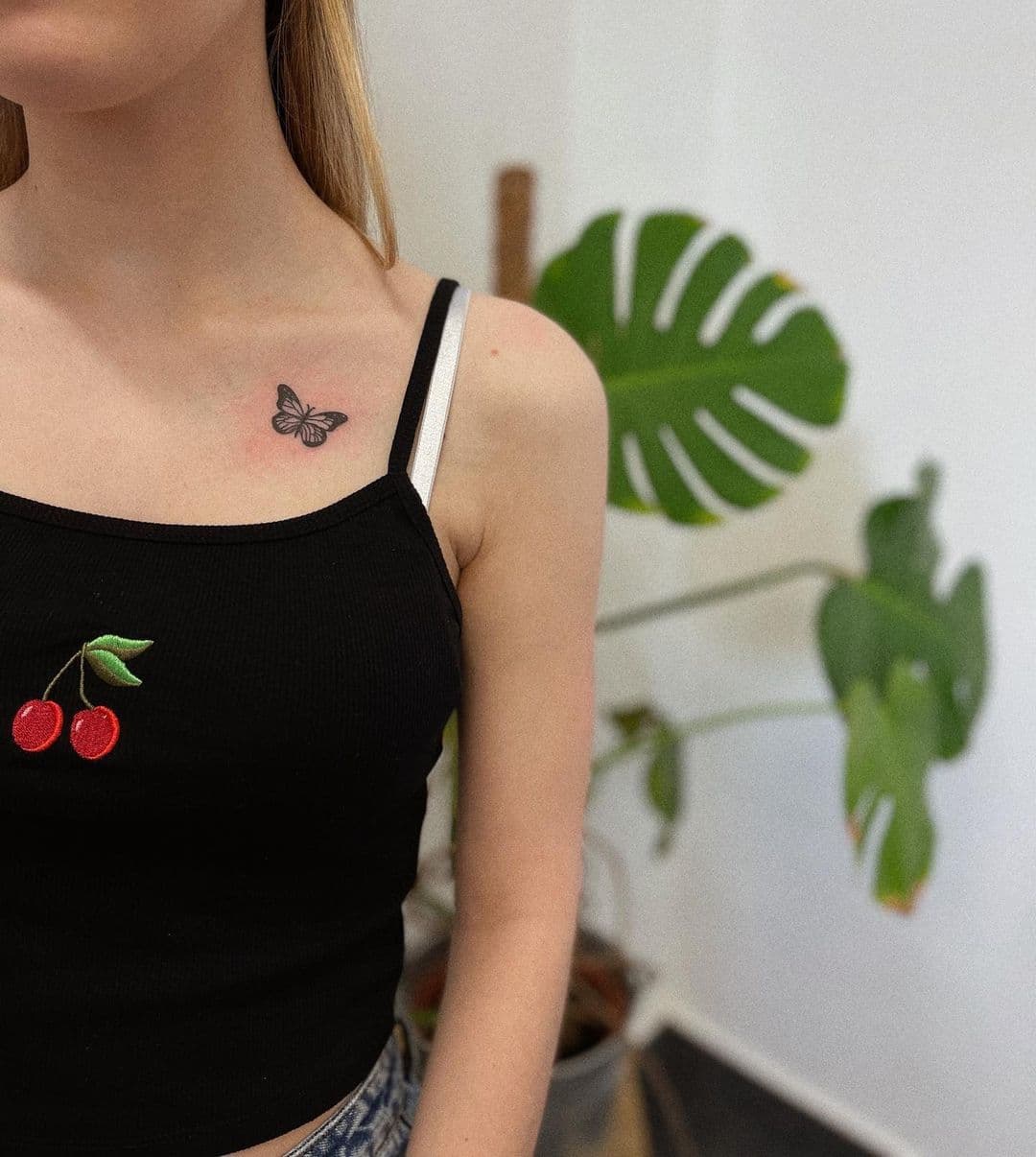 รอยสักผีเสื้อ