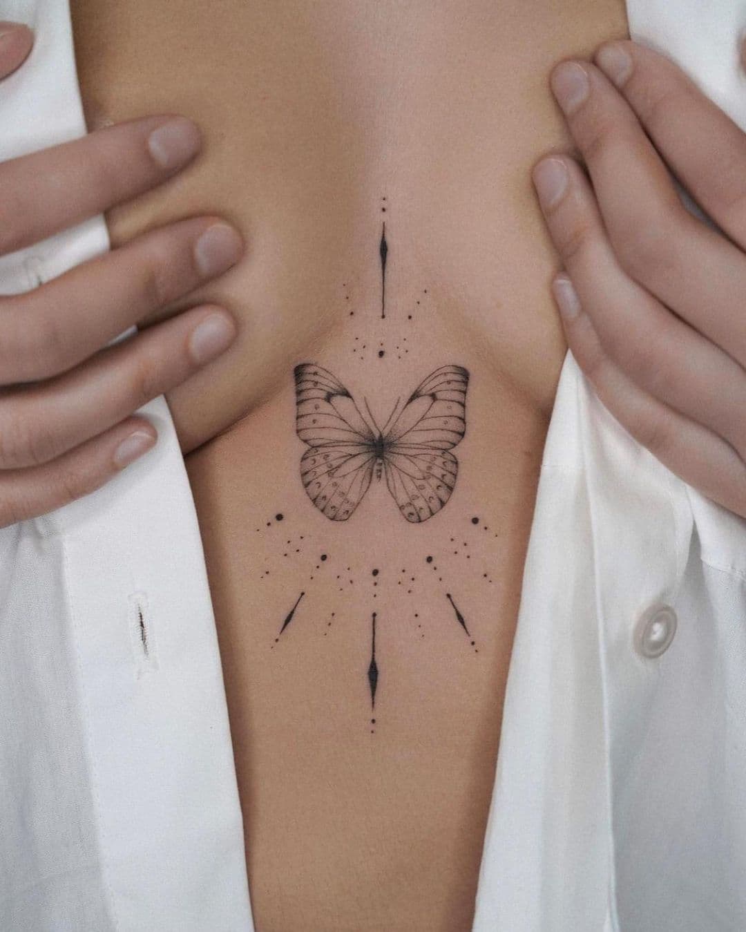 รอยสักผีเสื้อ