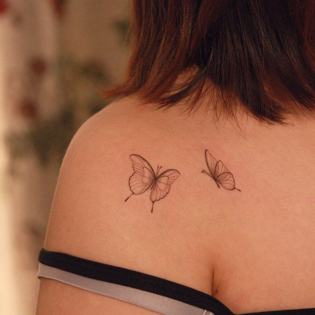 รอยสักผีเสื้อ