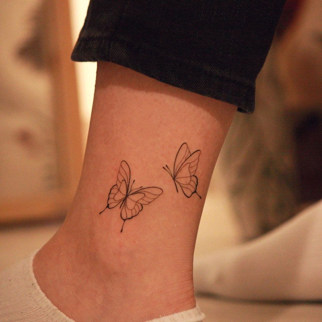 รอยสักผีเสื้อ