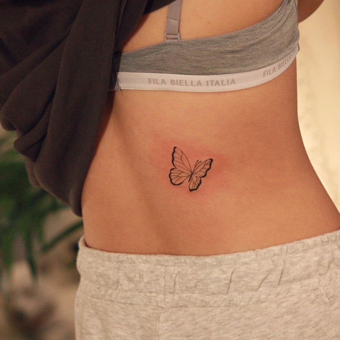 รอยสักผีเสื้อ