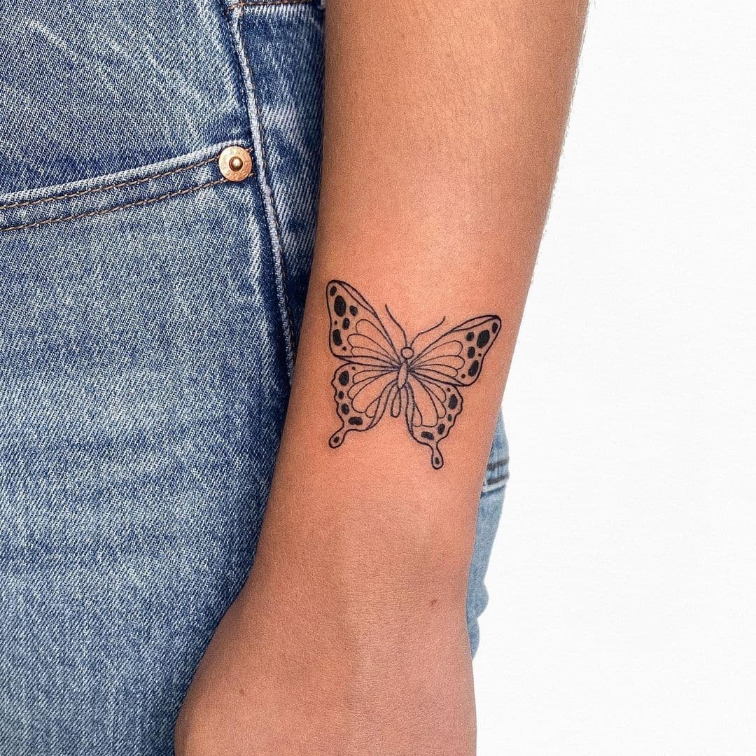 รอยสักผีเสื้อ