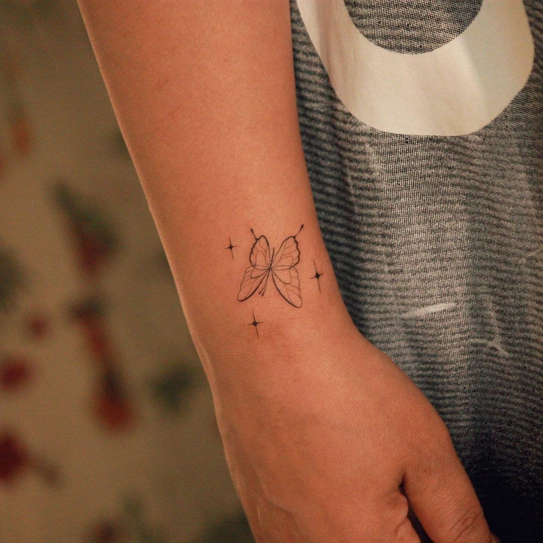 รอยสักผีเสื้อ