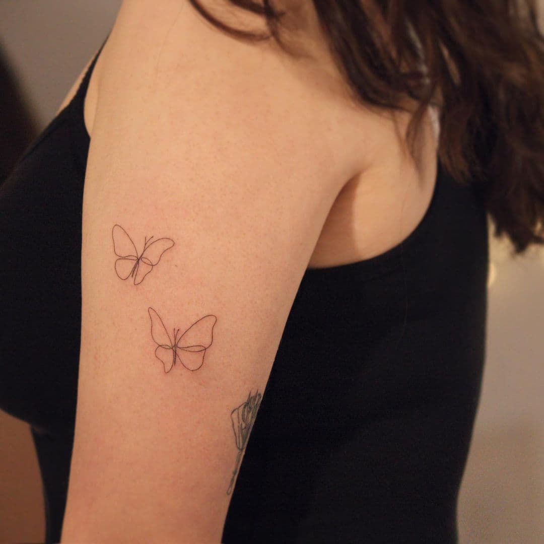 รอยสักผีเสื้อ