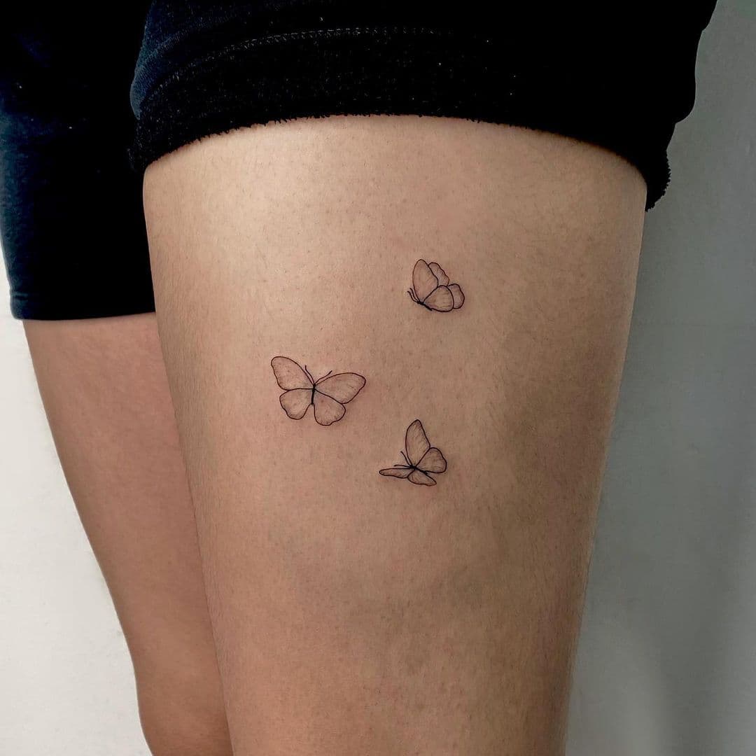 รอยสักผีเสื้อ